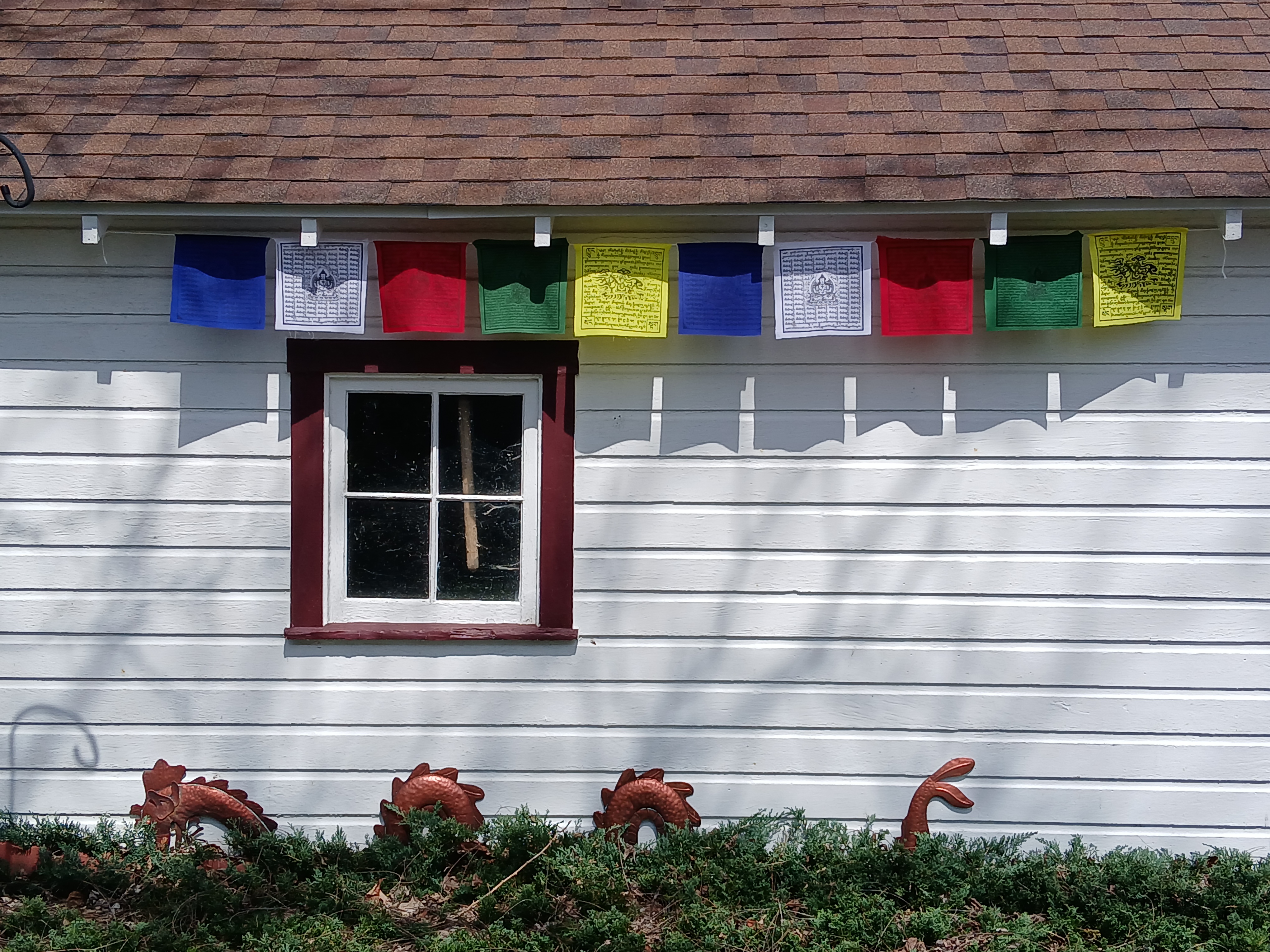 Tibetan prayer flags